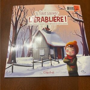 Coup d'oeil Kids Book - L'Érablière Adventure